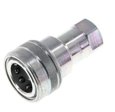 Stahl DN 12,5 Hydraulikkupplung Muffe G 1/2 Zoll Innengewinde ISO 7241-1 B D 23,5mm
