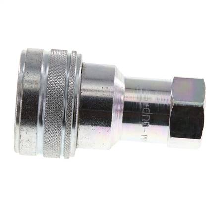 Stahl DN 12,5 Hydraulikkupplung Muffe G 1/2 Zoll Innengewinde ISO 7241-1 B D 23,5mm