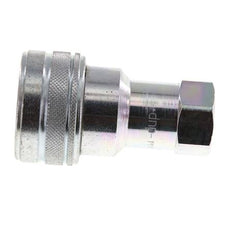 Stahl DN 12,5 Hydraulikkupplung Muffe G 1/2 Zoll Innengewinde ISO 7241-1 B D 23,5mm