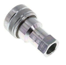 Stahl DN 12,5 Hydraulikkupplung Muffe G 1/2 Zoll Innengewinde ISO 7241-1 B D 23,5mm