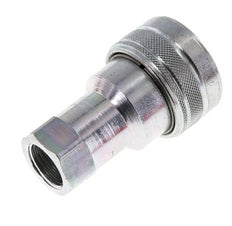Stahl DN 12,5 Hydraulikkupplung Muffe G 1/2 Zoll Innengewinde ISO 7241-1 B D 23,5mm