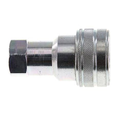 Stahl DN 12,5 Hydraulikkupplung Muffe G 1/2 Zoll Innengewinde ISO 7241-1 B D 23,5mm