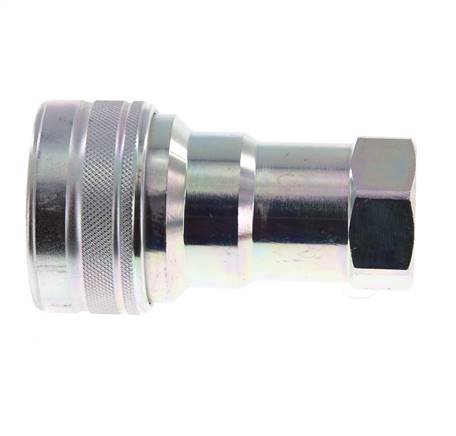 Stahl DN 20 Hydraulikkupplung Muffe G 3/4 Zoll Innengewinde ISO 7241-1 B D 31,4mm