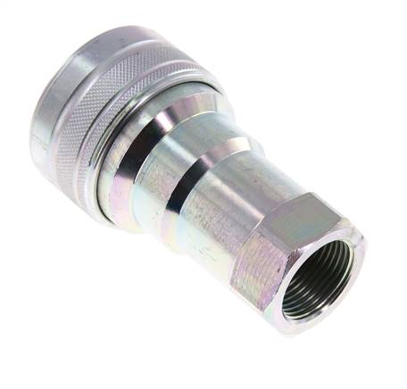 Stahl DN 20 Hydraulikkupplung Muffe G 3/4 Zoll Innengewinde ISO 7241-1 B D 31,4mm