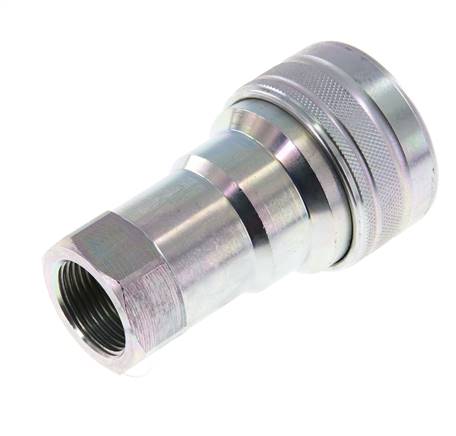 Stahl DN 20 Hydraulikkupplung Muffe G 3/4 Zoll Innengewinde ISO 7241-1 B D 31,4mm