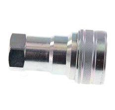 Stahl DN 20 Hydraulikkupplung Muffe G 3/4 Zoll Innengewinde ISO 7241-1 B D 31,4mm