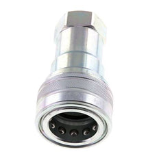 Stahl DN 20 Hydraulikkupplung Muffe G 3/4 Zoll Innengewinde ISO 7241-1 B D 31,4mm