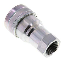 Stahl DN 40 Hydraulikkupplung Muffe G 1 1/2 Zoll Innengewinde ISO 7241-1 B D 44,5mm