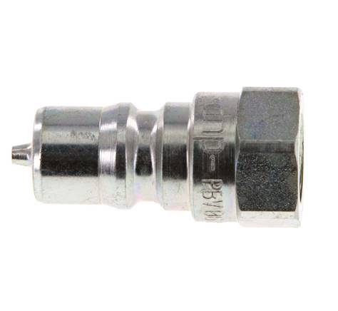 Stahl DN 6,3 Hydraulikkupplung Stecker G 1/4 Zoll Innengewinde ISO 7241-1 B D 14,2mm