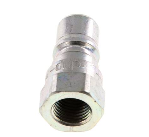 Stahl DN 6,3 Hydraulikkupplung Stecker G 1/4 Zoll Innengewinde ISO 7241-1 B D 14,2mm