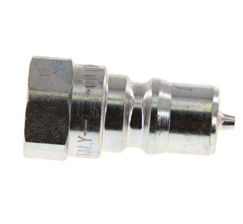 Stahl DN 6,3 Hydraulikkupplung Stecker G 1/4 Zoll Innengewinde ISO 7241-1 B D 14,2mm