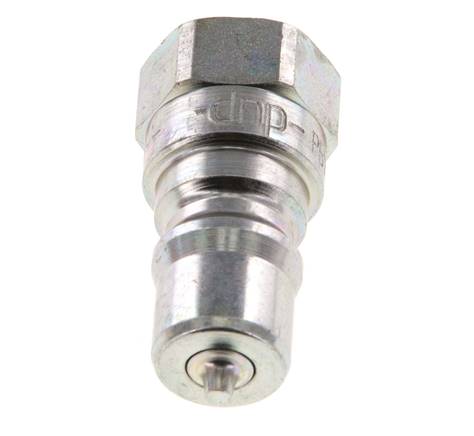 Stahl DN 6,3 Hydraulikkupplung Stecker G 1/4 Zoll Innengewinde ISO 7241-1 B D 14,2mm