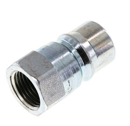 Stahl DN 12,5 Hydraulikkupplung Stecker G 1/2 Zoll Innengewinde ISO 7241-1 B D 23,5mm