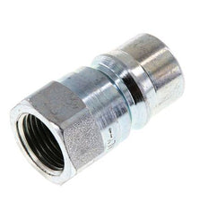 Stahl DN 12,5 Hydraulikkupplung Stecker G 1/2 Zoll Innengewinde ISO 7241-1 B D 23,5mm