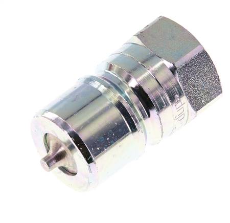 Stahl DN 20 Hydraulikkupplung Stecker G 3/4 Zoll Innengewinde ISO 7241-1 B D 31,4mm