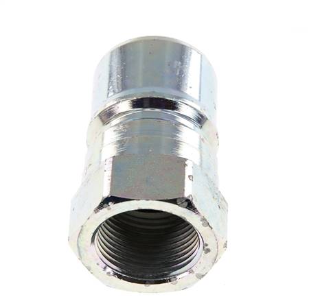 Stahl DN 20 Hydraulikkupplung Stecker G 3/4 Zoll Innengewinde ISO 7241-1 B D 31,4mm