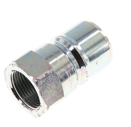 Stahl DN 20 Hydraulikkupplung Stecker G 3/4 Zoll Innengewinde ISO 7241-1 B D 31,4mm