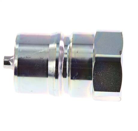 Stahl DN 25 Hydraulikkupplung Stecker G 1 Zoll Innengewinde ISO 7241-1 B D 37,8mm
