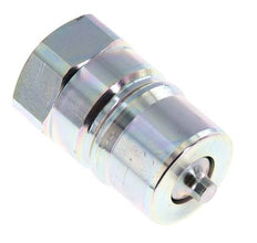 Stahl DN 25 Hydraulikkupplung Stecker G 1 Zoll Innengewinde ISO 7241-1 B D 37,8mm