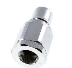 Stahl DN 40 Hydraulikkupplung Stecker G 1 1/4 Zoll Innengewinde ISO 7241-1 B D 44,5mm