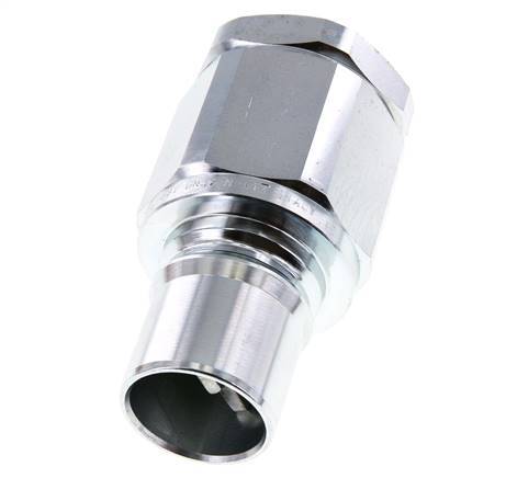 Stahl DN 40 Hydraulikkupplung Stecker G 1 1/4 Zoll Innengewinde ISO 7241-1 B D 44,5mm