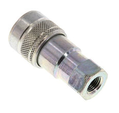 Stahl DN 5 Hydraulikkupplung Muffe 1/8 Zoll NPT-Innengewinde ISO 7241-1 B D 10,9mm