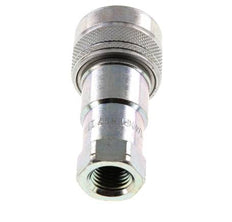 Stahl DN 6,3 Hydraulikkupplung Muffe 1/4 Zoll NPT-Innengewinde ISO 7241-1 B D 14,2mm