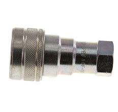 Stahl DN 10 Hydraulik-Kupplungsmuffe 3/8 Zoll NPT-Innengewinde ISO 7241-1 B D 19,1mm