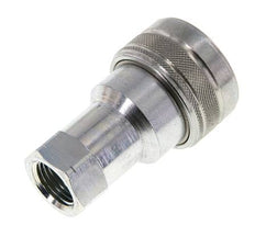 Stahl DN 12,5 Hydraulikkupplung Muffe 1/2 Zoll NPT-Innengewinde ISO 7241-1 B D 23,5mm
