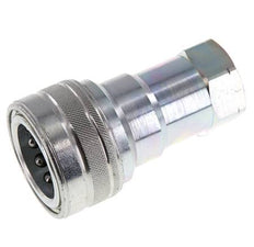Stahl DN 20 Hydraulikkupplung Muffe 3/4 Zoll NPT-Innengewinde ISO 7241-1 B D 31,4mm