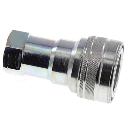 Stahl DN 20 Hydraulikkupplung Muffe 3/4 Zoll NPT-Innengewinde ISO 7241-1 B D 31,4mm