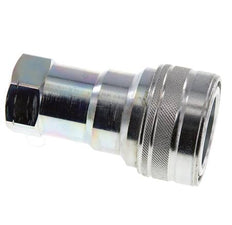 Stahl DN 20 Hydraulikkupplung Muffe 3/4 Zoll NPT-Innengewinde ISO 7241-1 B D 31,4mm