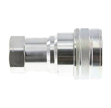 Stahl DN 50 Hydraulikkupplung Muffe 2 Zoll NPT-Innengewinde ISO 7241-1 B D 63,2mm