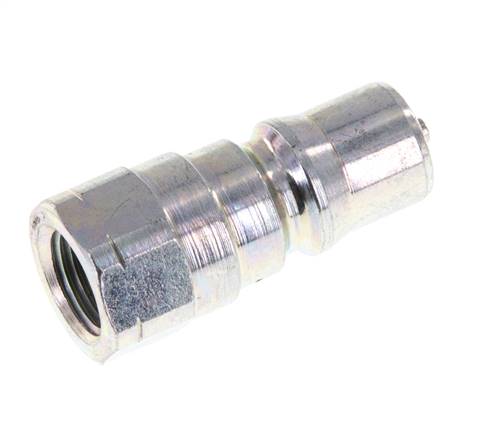 Stahl DN 5 Hydraulik-Kupplungsstecker 1/8 Zoll NPT-Innengewinde ISO 7241-1 B D 10,9mm