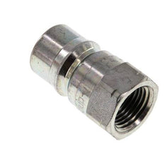 Stahl DN 12,5 Hydraulik-Kupplungsstecker 1/2 Zoll NPT-Innengewinde ISO 7241-1 B D 23,5mm