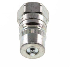 Stahl DN 12,5 Hydraulik-Kupplungsstecker 1/2 Zoll NPT-Innengewinde ISO 7241-1 B D 23,5mm