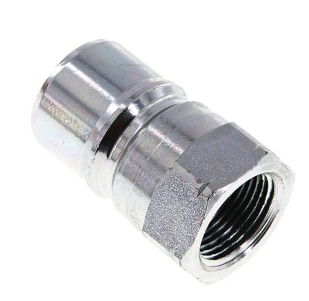 Stahl DN 20 Hydraulik-Kupplungsstecker 3/4 Zoll NPT-Innengewinde ISO 7241-1 B D 31,4mm