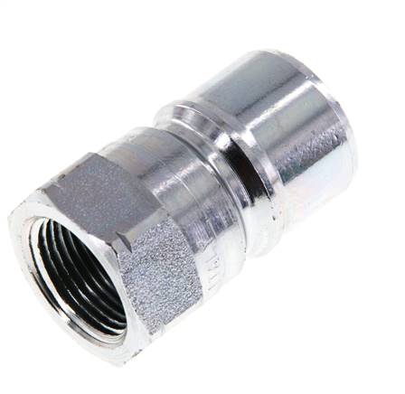 Stahl DN 20 Hydraulik-Kupplungsstecker 3/4 Zoll NPT-Innengewinde ISO 7241-1 B D 31,4mm
