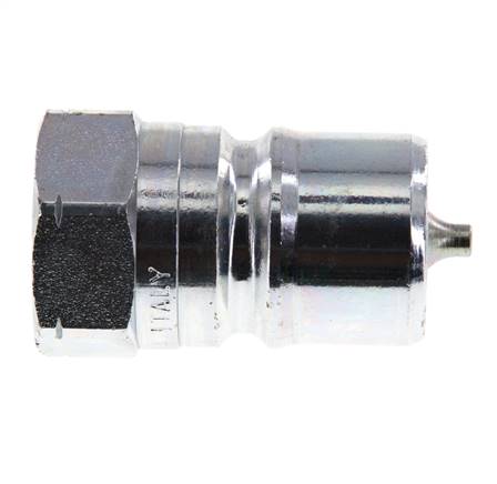 Stahl DN 20 Hydraulik-Kupplungsstecker 3/4 Zoll NPT-Innengewinde ISO 7241-1 B D 31,4mm