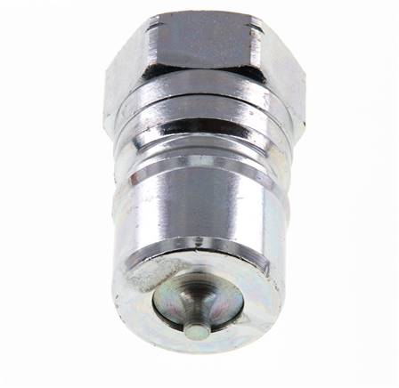 Stahl DN 20 Hydraulik-Kupplungsstecker 3/4 Zoll NPT-Innengewinde ISO 7241-1 B D 31,4mm