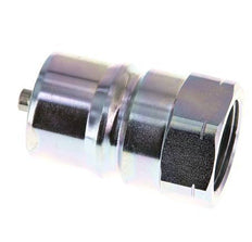 Stahl DN 25 Hydraulik-Kupplungsstecker 1 Zoll NPT-Innengewinde ISO 7241-1 B D 37,8mm