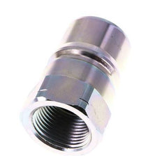 Stahl DN 25 Hydraulik-Kupplungsstecker 1 Zoll NPT-Innengewinde ISO 7241-1 B D 37,8mm