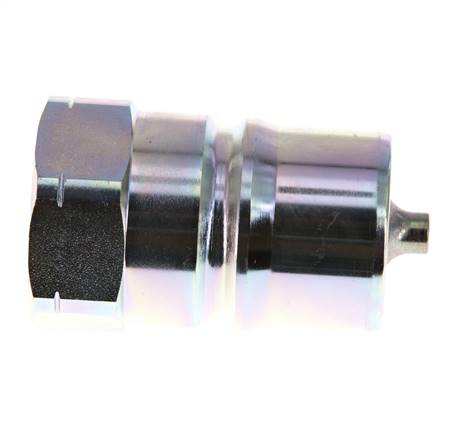 Stahl DN 50 Hydraulik-Kupplungsstecker 2 Zoll NPT-Innengewinde ISO 7241-1 B D 63,2mm