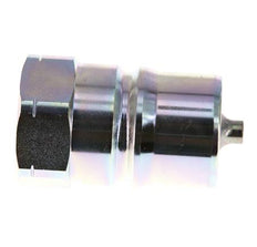 Stahl DN 50 Hydraulik-Kupplungsstecker 2 Zoll NPT-Innengewinde ISO 7241-1 B D 63,2mm