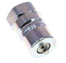 Stahl DN 25 Hydraulik-Kupplungsstecker 1 Zoll NPT-Innengewinde ISO 7241-1 B D 37,8mm