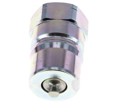Stahl DN 50 Hydraulik-Kupplungsstecker 2 Zoll NPT-Innengewinde ISO 7241-1 B D 63,2mm