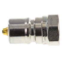 Stahl DN 10 Hydraulikkupplung Stecker G 3/8 Zoll Innengewinde Druckentlastung ISO 7241-1 B D 19,1mm
