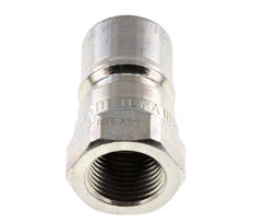 Stahl DN 10 Hydraulikkupplung Stecker G 3/8 Zoll Innengewinde Druckentlastung ISO 7241-1 B D 19,1mm