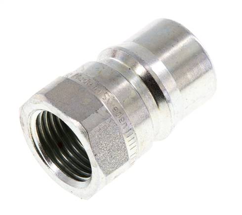 Stahl DN 12,5 Hydraulikkupplung Stecker G 1/2 Zoll Innengewinde Druckminderer ISO 7241-1 B D 23,5mm