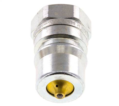 Stahl DN 12,5 Hydraulikkupplung Stecker G 1/2 Zoll Innengewinde Druckminderer ISO 7241-1 B D 23,5mm